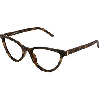 SAINT LAURENT Kvinde SAINT LAURENT SL M138 003 Optiske stel Acetat Havana Transparent Cat Eye