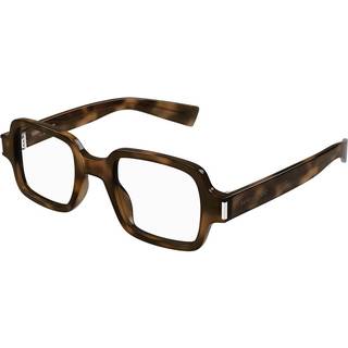 SAINT LAURENT Unisex SAINT LAURENT SL 720 OPT 003 Optiske stel Acetat Havana Transparent Firkantet