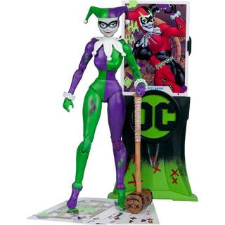 DC Multiverse Action Figure Harley Quinn (DC Classic) Jokerized (Gold Label) 18 cm