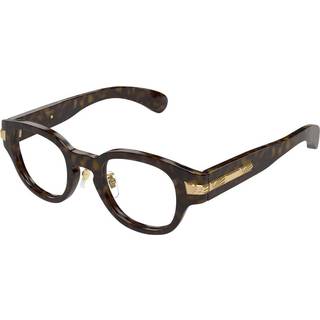 Gucci Kvinde GG1741OJ 002 Optiske stel Acetat Havana Transparent Firkantet