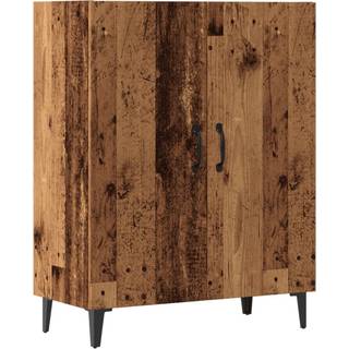 skab 70x34x90 cm konstrueret træ antikt træ