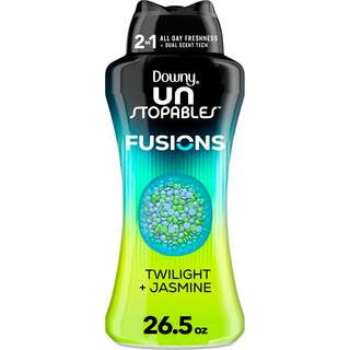 Downy Unstopables Fusioner In-Wash Vasker du duftforst?rker Perler Twilight og Jasmine Duft 26,5 oz 2-i-1 hele dagen friskhed