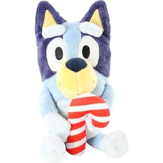 Animal Adventure - Bluey med Candy Cane 9 Holiday Mini Animated Plush - Officielt licenseret samlerobjekter Animatronic Plush