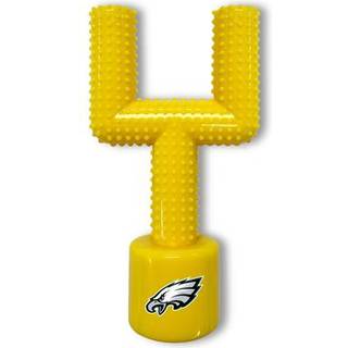 NFL Philadelphia Eagles Mega-tygge hrd nylon-bacon-smag til hundeben fodbold ml efter tyggelegetj. Interaktivt velsmagende sjovt tyggetj. Uop