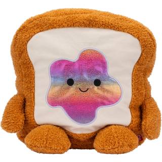 Bumbumz 12 -tommer plys - Timothy Toast med Rainbow Jam - Collectible Fyldt leget?j - Breakfastbumz -serien