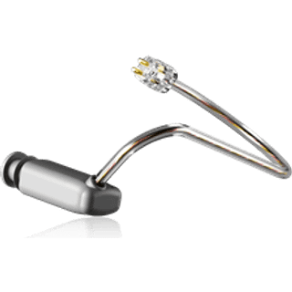 Widex - Easywear wired RIC (M-Receiver) (Side: Venstre, Størrelse: 2) - Gratis fragt