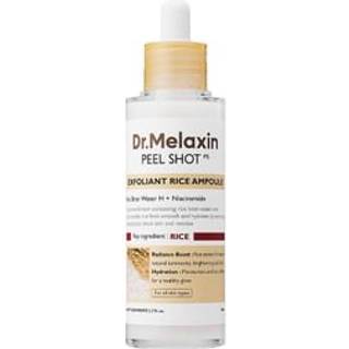 Dr.Melaxin Peel Shot Glow White Rice Peeling Ampoule Soft Exfoliating Face and Body Scrub Dead Skin Celler Fjerner til alle hudtyper 80 ml