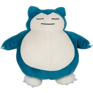 Pokemon Snorlax Sleeping Plush - 18 -tommer premium plys i sovepose