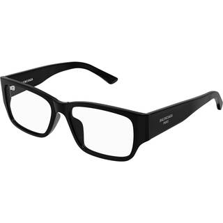 Balenciaga Mand Balenciaga BB0373OK 001 Optiske stel Acetat Sort Transparent Firkantet