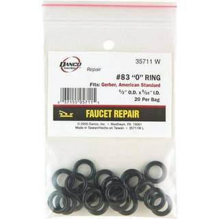 Danco O'Rring 5/16 tommer x 1/2 tommer x 3/32 tommer nr. 35711W