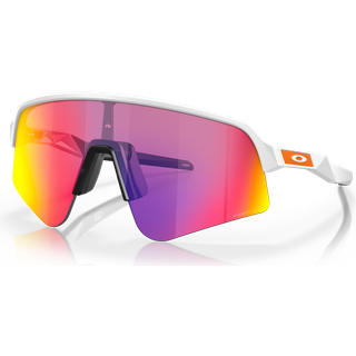 Oakley Sutro Lite Sweep Solbriller (Prizm Road) - One Size, Hvid Herre - Optimal beskyttelse og stil til løb og udendørs aktiviteter