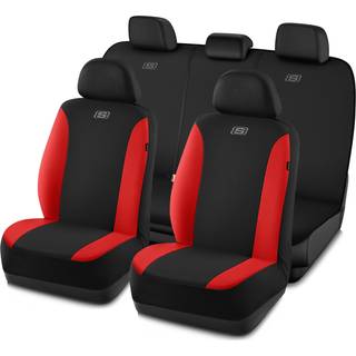 Skechers bils?de d?kker premium ?ndbar polyester s?de d?kker bils?de d?kker fuld s?t airbag kompatibel bilkomfort og beskyttelse for de fleste bi