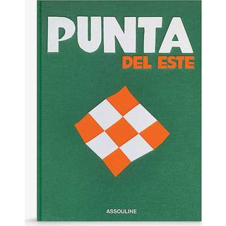 Assouline Coffee Table Books - 'Punta Del Este' in Green Linen, Paper