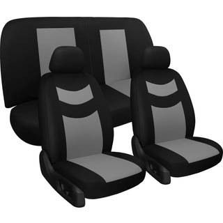 Tapha Universal Car Seat Covers Full Set - Front and Brep Split Bench Let at installere ?ndbar og vaskbare universelle interi?romslag til Auto SU