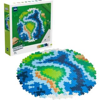 Plus-Plus Puzzle-By-Number - Jorden - 800 stk - Fra 7 år.