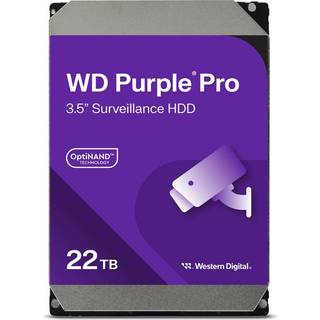 WD Purple - 22TB - Harddisk - WD221PURP - SATA-600 - 3.5"