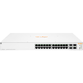 HPE Aruba Networking Instant On 1930 24G Class4 PoE 4SFP/SFP+ 370W Administreret L2/L3/L4 Gigabit Ethernet (10/100/1000) Strøm over Ethernet (PoE) 1U Hvid