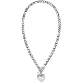 Barley Maxi Halskæde, Steel, 45 cm
