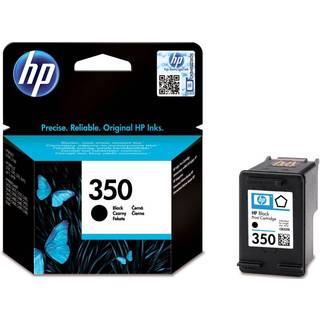 HP 350 / CB335EE Black Ink - Blækpatron Sort
