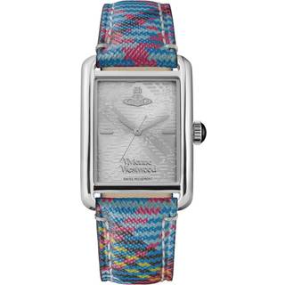 Vivienne Westwood Shacklewell Quartz Silver Dial Leather Strap Ladies Watch VV297SLMT