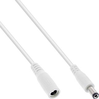 DC forlængerkabel (5,5 x 2,1 mm) | 1,00 meter | PRIS-MATCH