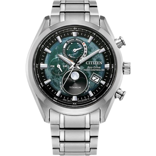 Citizen BY1010-57X Super Titanium™ 'Tsuki-Yomi' Moon Phase Watch - W38382