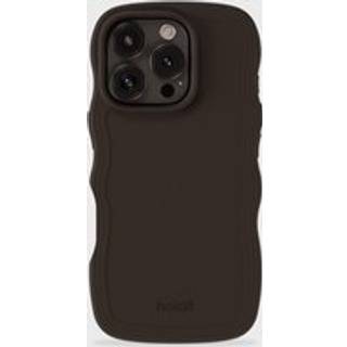 Holdit iPhone 16 Pro Max Wavy Cover - Chocolate
