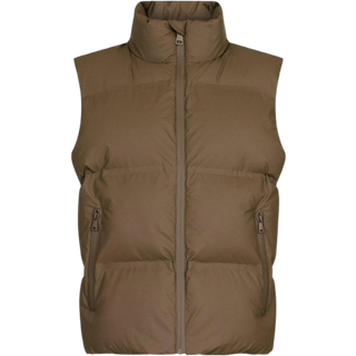 Annike C Puffer Vest, Dark Taupe, 34
