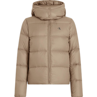 Short Down Puffer Jacket - Grey - XXL