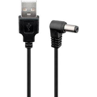 USB til DC stik (5,50 x 2,10mm) | 1 meter | PRIS-MATCH