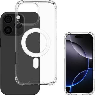 iPhone 16 Pro Max 4smarts IBIZA Case - MagSafe Kompatibel - Gennemsigtig