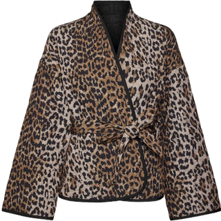 VERO MODA dame jakke VMJANE - Silver Mink LEO - XL
