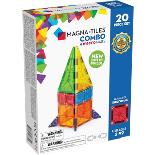 Magna-Tiles | microMAGS kombi, 20 stk