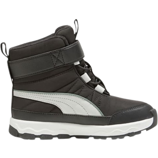 Puma Evolve Puretex AC PS Vinterstøvler, Black/Ash Grey/White, 29
