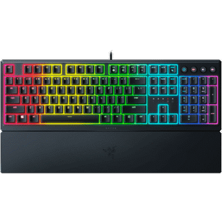 Razer Ornata V3 - US - Low-profile Mecha-membrane RGB Keyboard - Low-profile Keys - Razer Mecha-Membrane Switches - UV-coated Keycaps