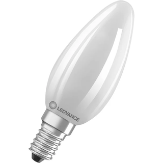 Ledvance Classic LED E14 Kerte Filament Matt 5.9W 806lm - 827 Ekstra Varm Hvid | Dæmpbar - Erstatter 60W