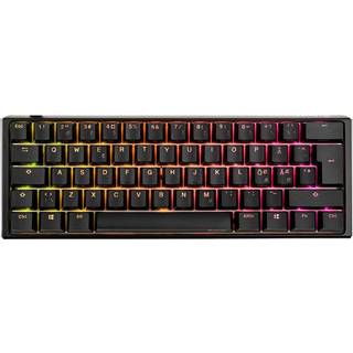 Ducky One 3 - Classic Black / White ND - Mini - Gaming Tastatur - Uden Numpad - Nordisk - Sort