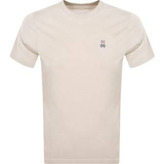 Psycho Bunny Classic Crew Neck T Shirt Beige