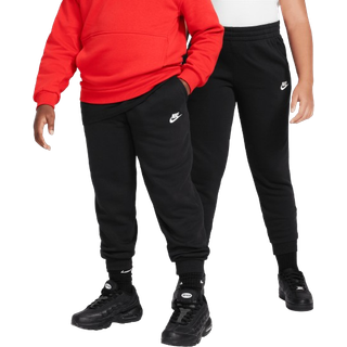 Nike Sportswear Club Fleece-joggers (udvidet størrelse) til større børn - sort - L+