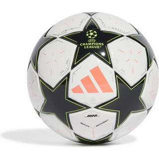 UCL 24/25 League Phase minibold - White / Black / Platinum Metallic / Team Solar Yellow - 1