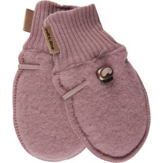 Mikk-line Baby Vanter i merinould - Twilight Mauve - 50/56