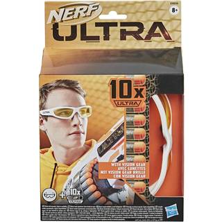 NERF Nerf Ultra Vision Gear-beskyttelsesbriller og 10 Nerf Ultra-pile