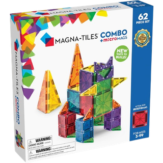 Magna-Tiles - MicroMAGS Kombi 62 stk