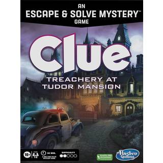 Cluedo Forræderi i Herskabsvillaen - spillet hvor du flygter fra herskabsvillaen og løser et mysterium