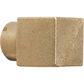 Ferm Living Square Krog Small - Kroge og bøjler Messing Casted Brass - 1104269756