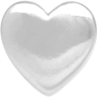 IX Studios IX Heart Ørering Single 22 kt. Sølv DMB0370SL-ONE - Unisex - 925 Sterling Silver