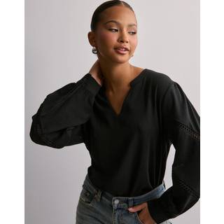 JDY - Sort - Jdylion Life L/S V-Neck Volume Top - X-Small