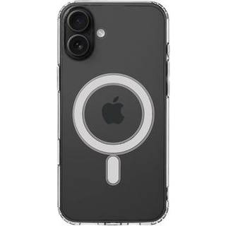 iPhone 16 Plus Tactical MagForce Hybrid Cover - Gennemsigtig