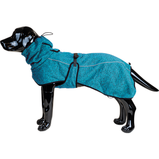 Cushy Fleecetæppe Turkis - Størrelse 65