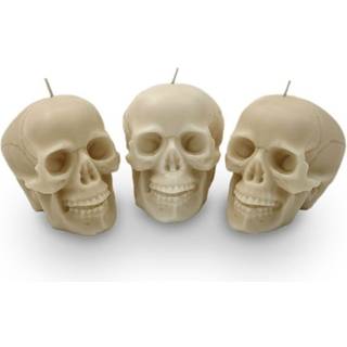 Mikamax Skull Candle Set